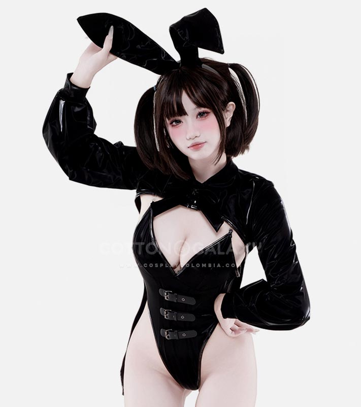Lenceria Anime Bunny body Black - Imagen 2