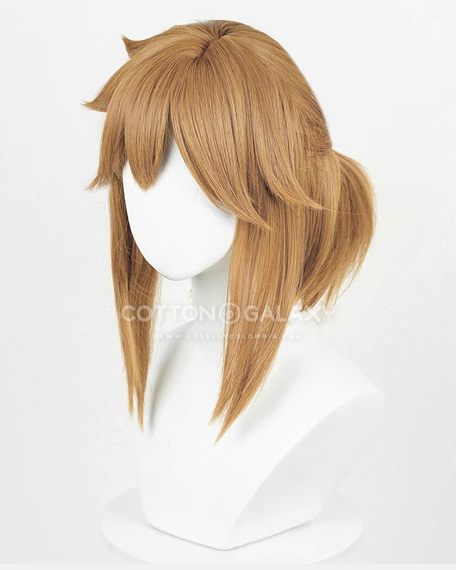 Zelda Breath of the Wild Link Peluca Cosplay - Imagen 2