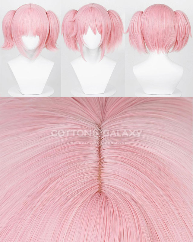 Madoka Magica Madoka Kaname Peluca Cosplay - Imagen 5