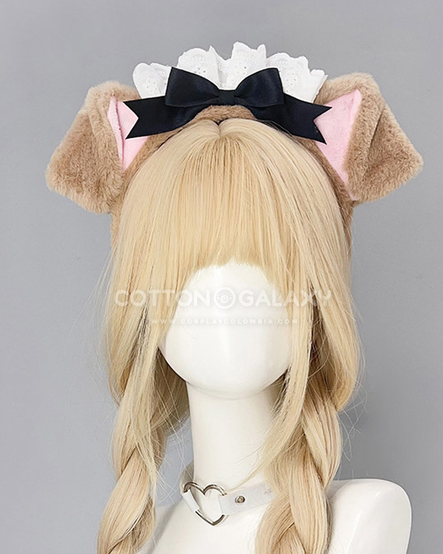 Orejitas de Perro Cosplay Diadema - Imagen 4