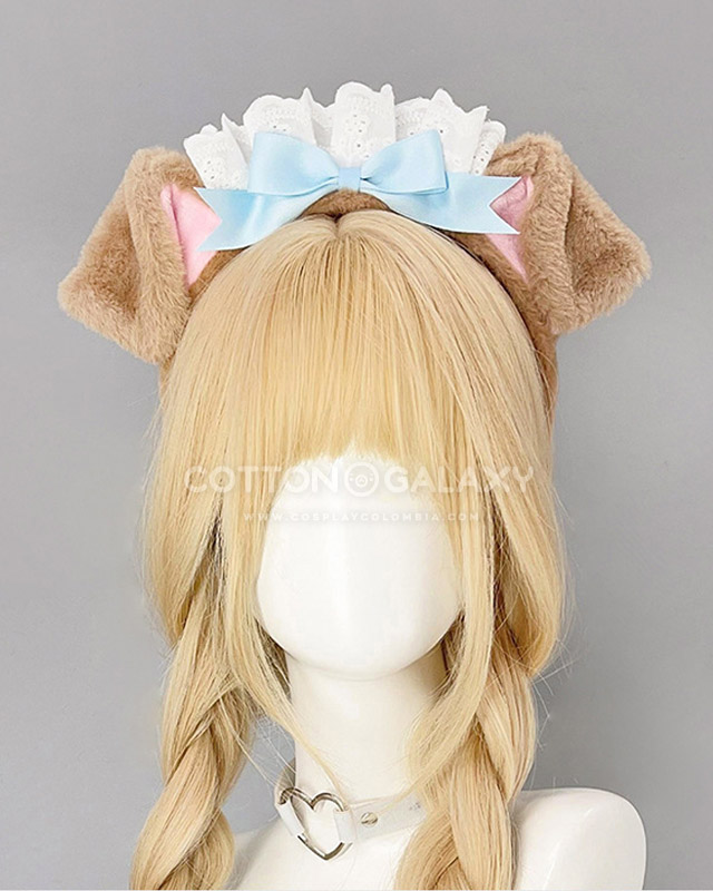 Orejitas de Perro Cosplay Diadema - Imagen 2