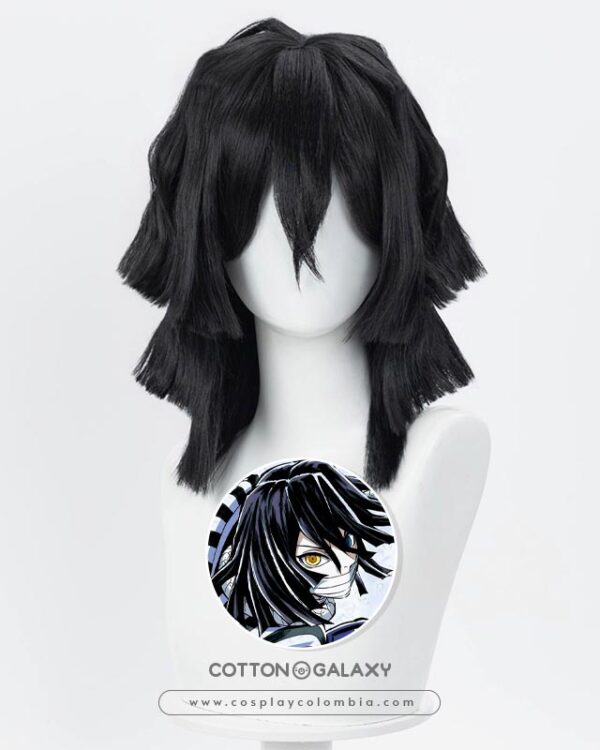 peluca-Obanai-Iguro-kimetsu-no-yaiba-cotton-galaxy-tienda-cosplay-01