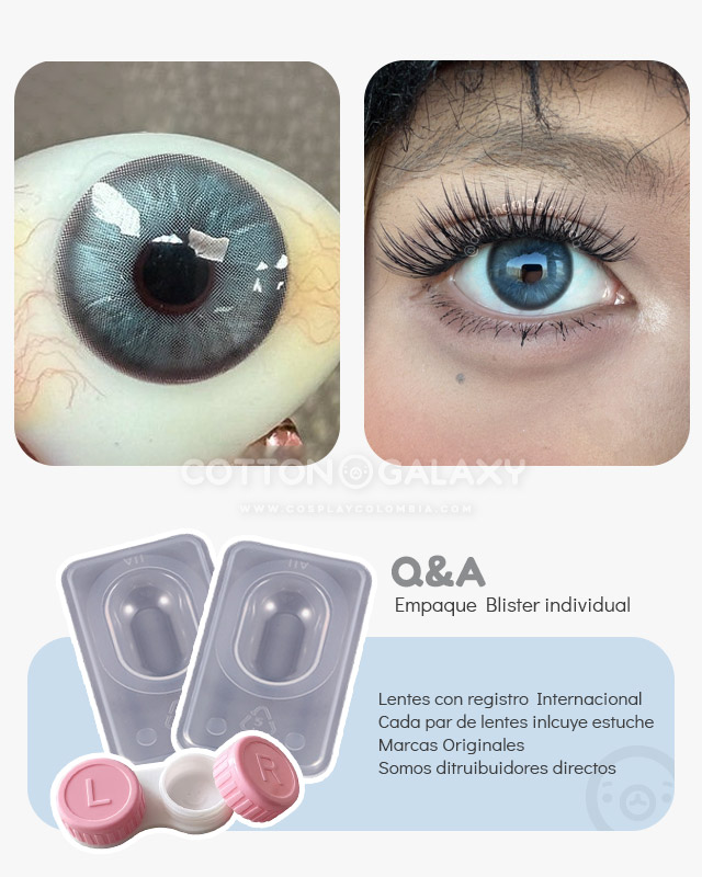 Lentes de contacto Muses Blue - Imagen 2