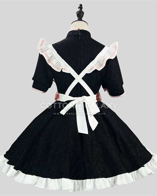 Traje qipao Maid de corazón Rosa - Imagen 6