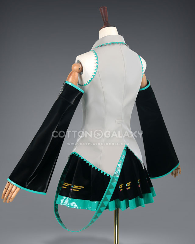 Vocaloid Miku Hatsune tradicional traje cosplay SR - Imagen 3