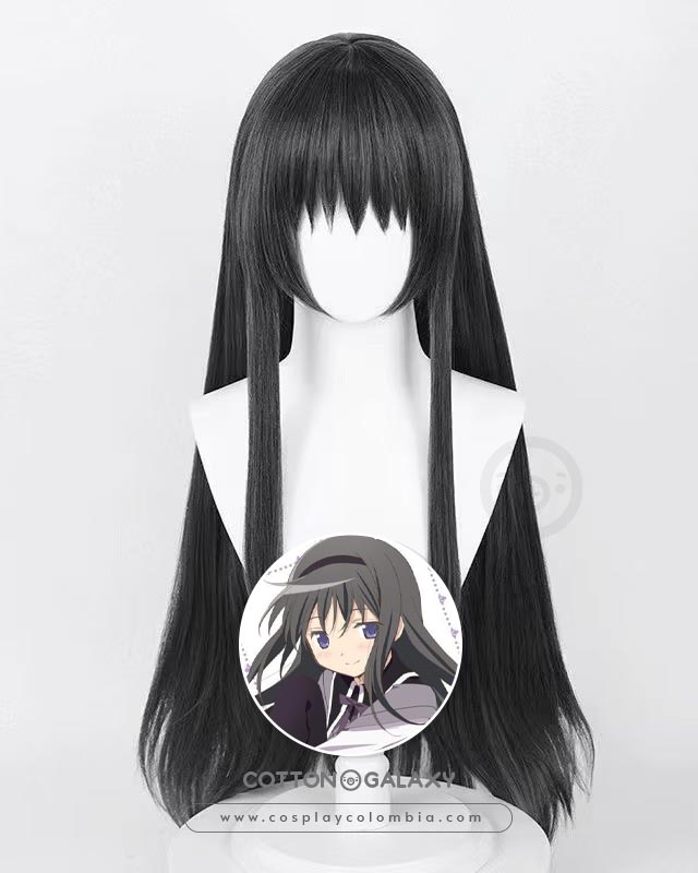 peluca-cosplay-akemi-homura-madoka-magica-colombia-cotton-galaxy-tienda-01